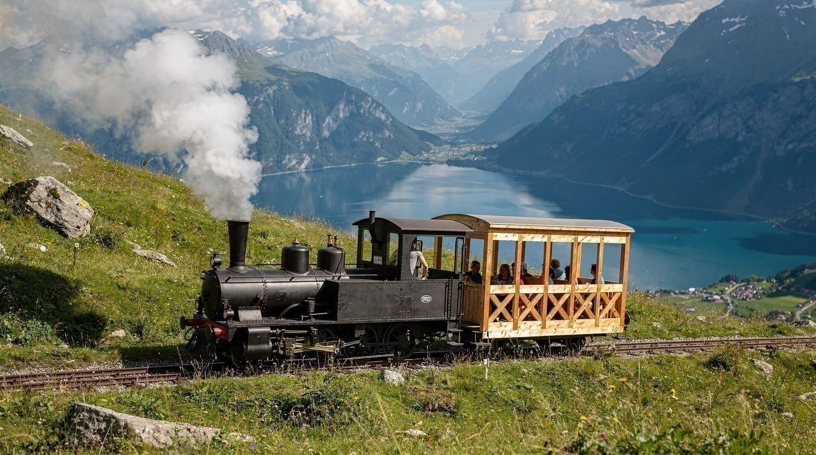 The last steam rack railway