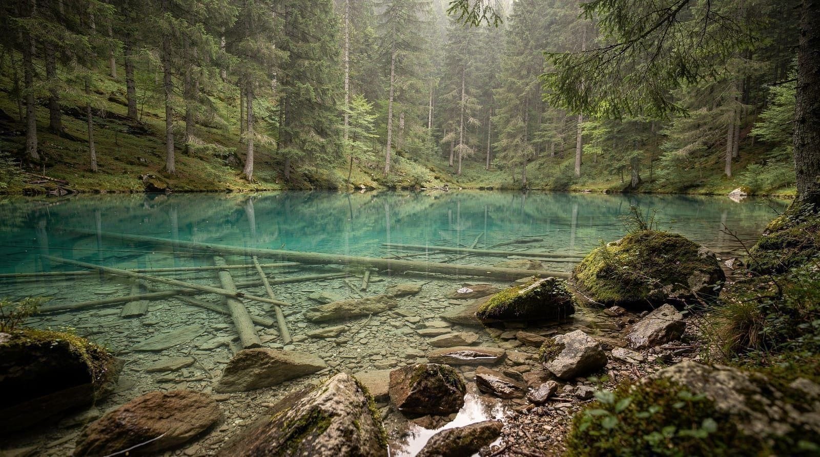 Frutigen and the Blausee