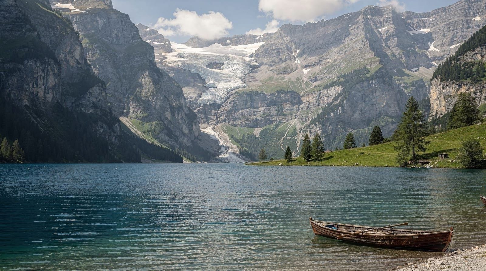 Kandersteg and Lake Oeschinen