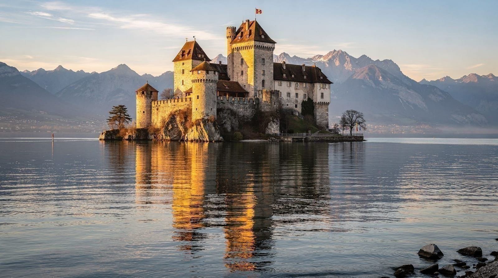 Montreux & Chillon: the Lake Geneva riviera from Interlaken