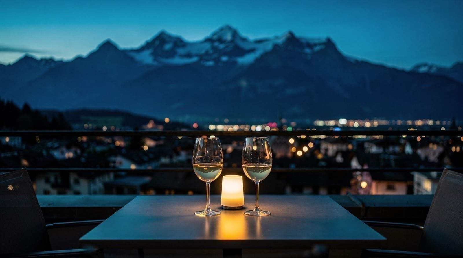 Bar con vista a Interlaken