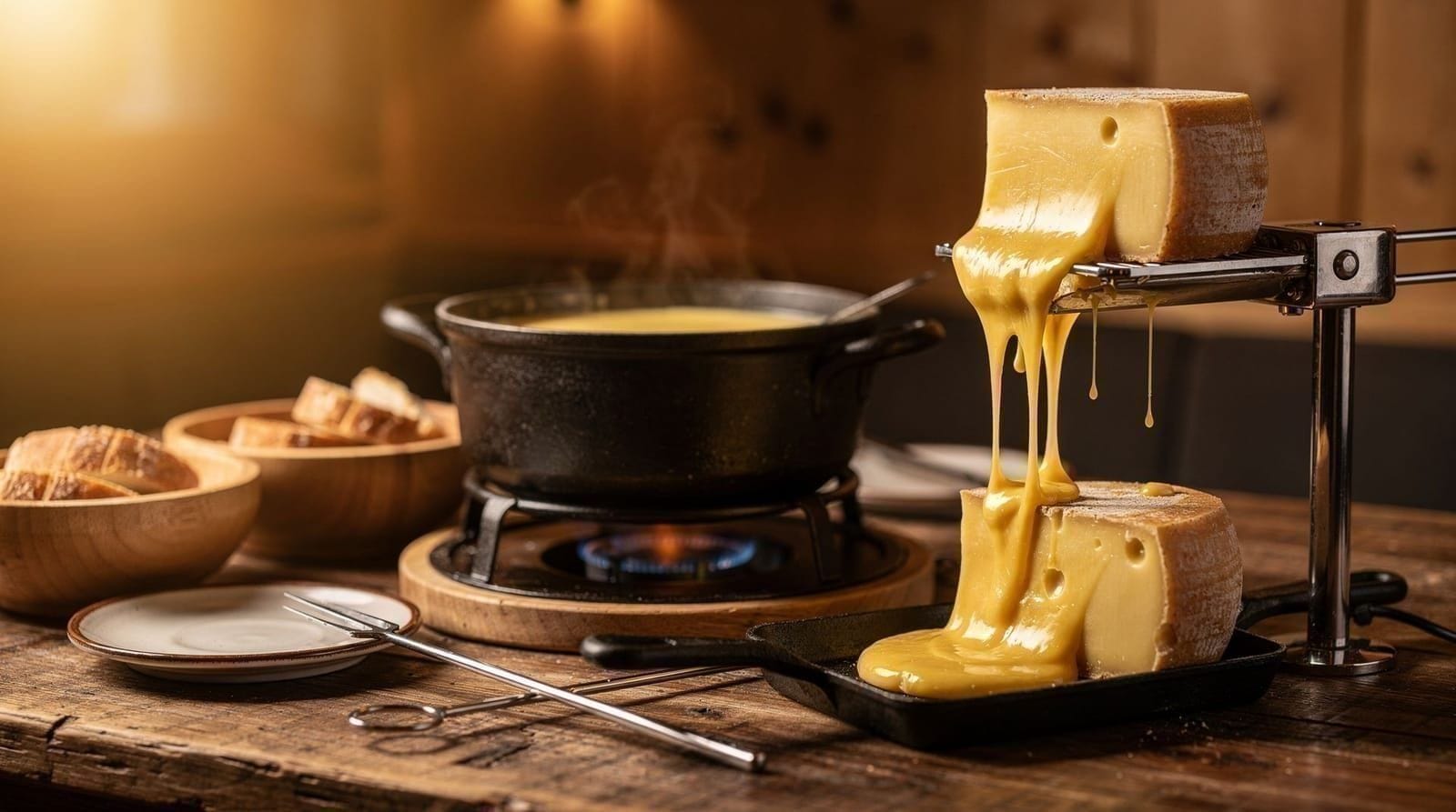 Fonduta e raclette a Interlaken