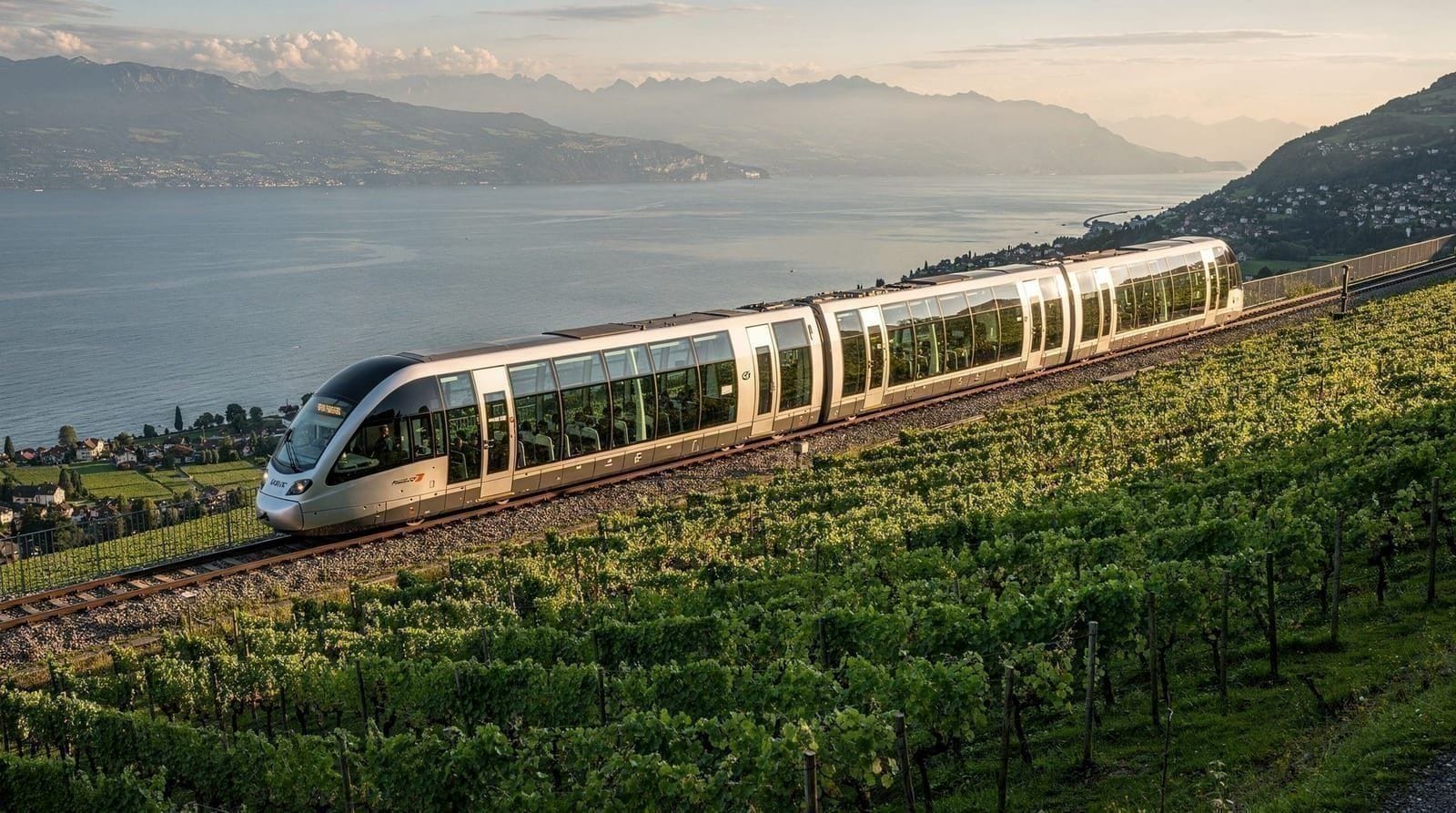 La linea GoldenPass da Interlaken a Montreux