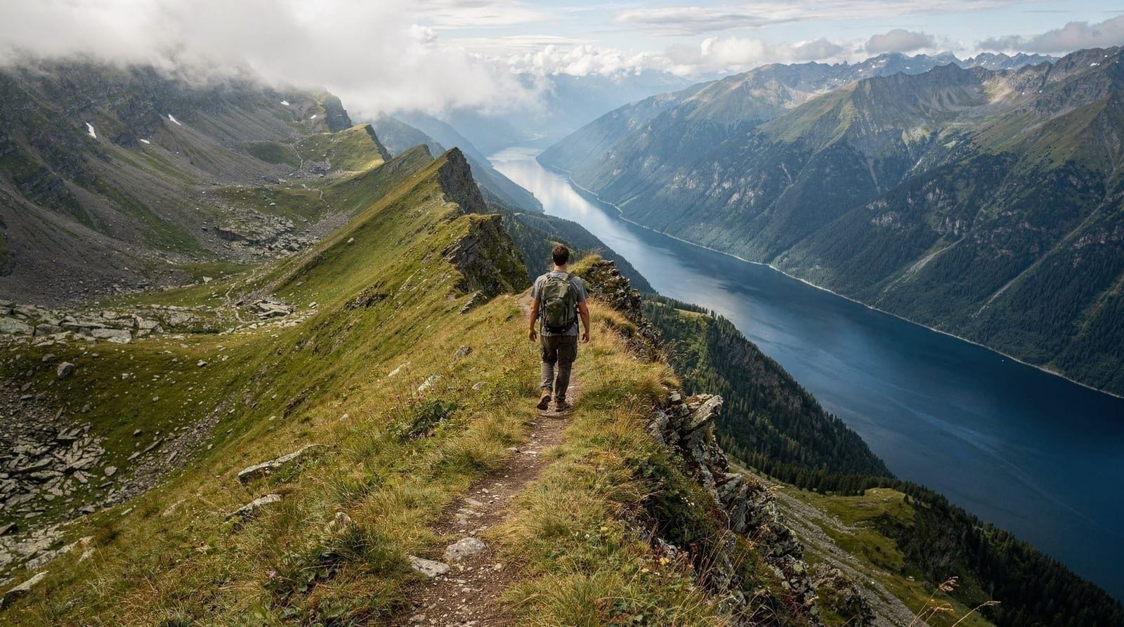 La cresta Hardergrat: l'escursione giornaliera più impegnativa di Interlaken