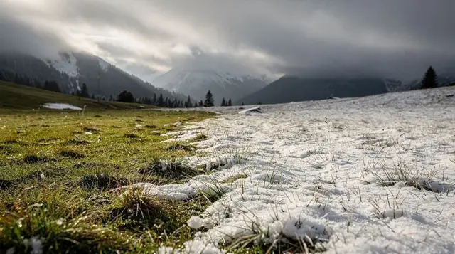 Interlaken in winter: the valley without the snow