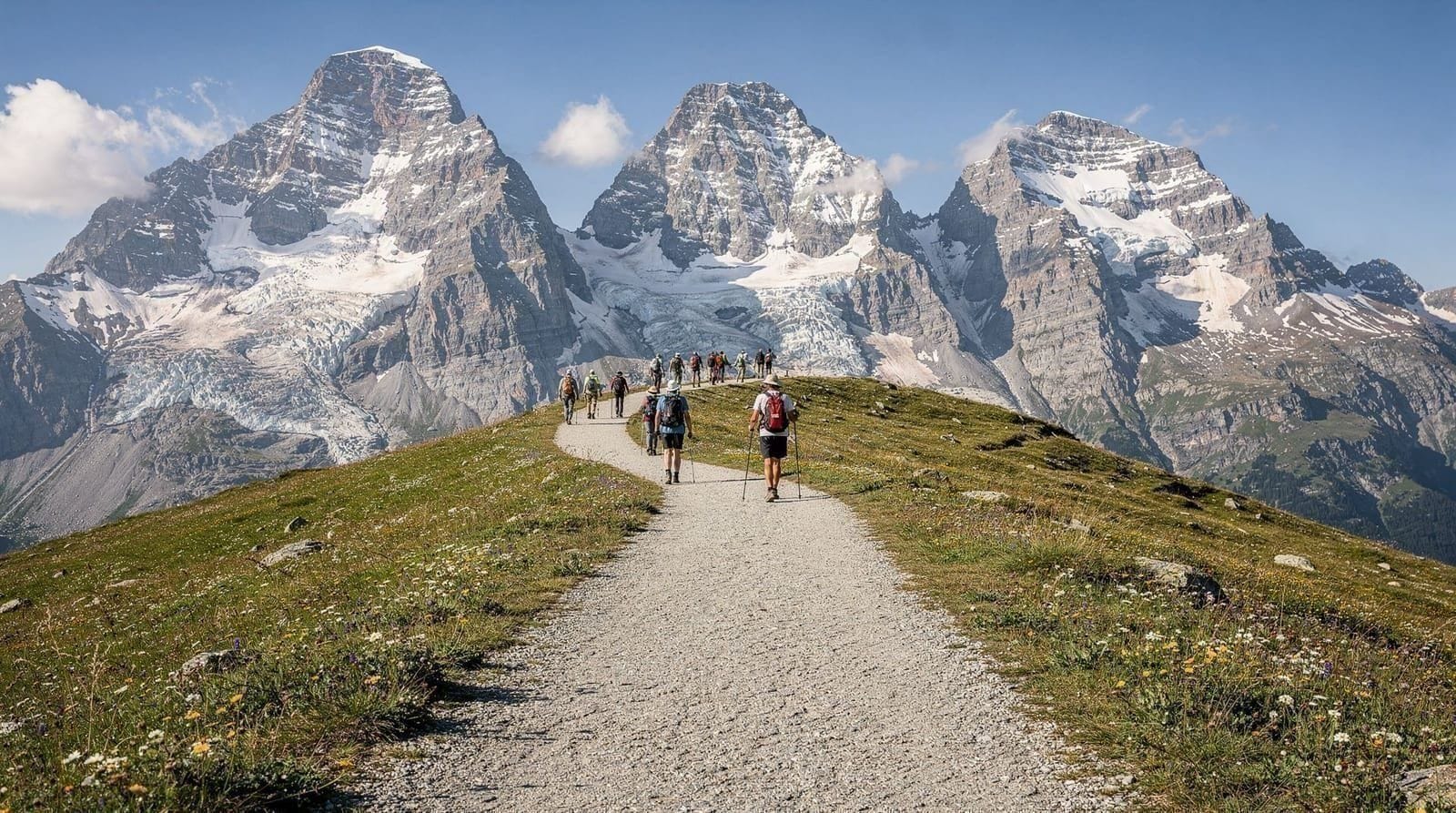 Il sentiero da Männlichen a Kleine Scheidegg