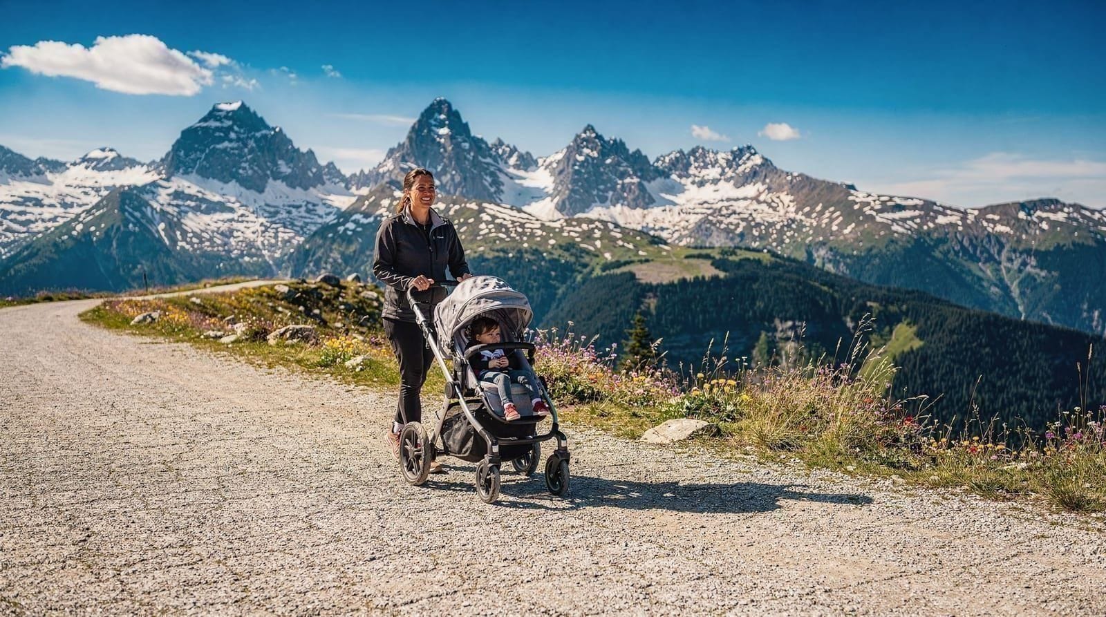 Gite in montagna con il passeggino vicino a Interlaken